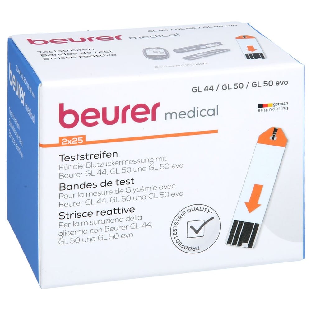 Beurer Gl44/gl50 Teststreifen Beurer