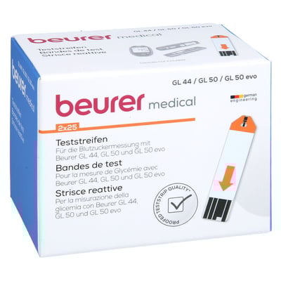 Beurer Gl44/gl50 Teststreifen Beurer