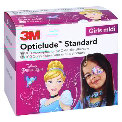 Opticlude 3M Standard Disney Pflaster Girls midi