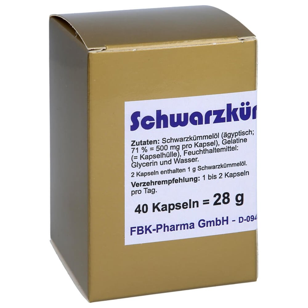 Schwarz Kümmel Oel