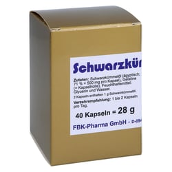 Schwarz Kümmel Oel