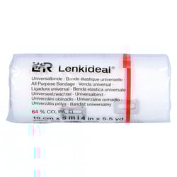 Lenkideal 5mx10cm mit Verbandklammern weiß