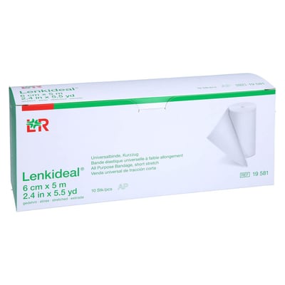 Lenkideal 5mx6 cm ohne Verbandklammern weiß Produktbild 1