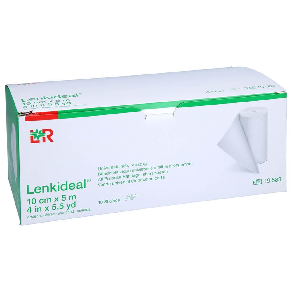 Lenkideal 5mx10cm ohne Verbandklammern weiß