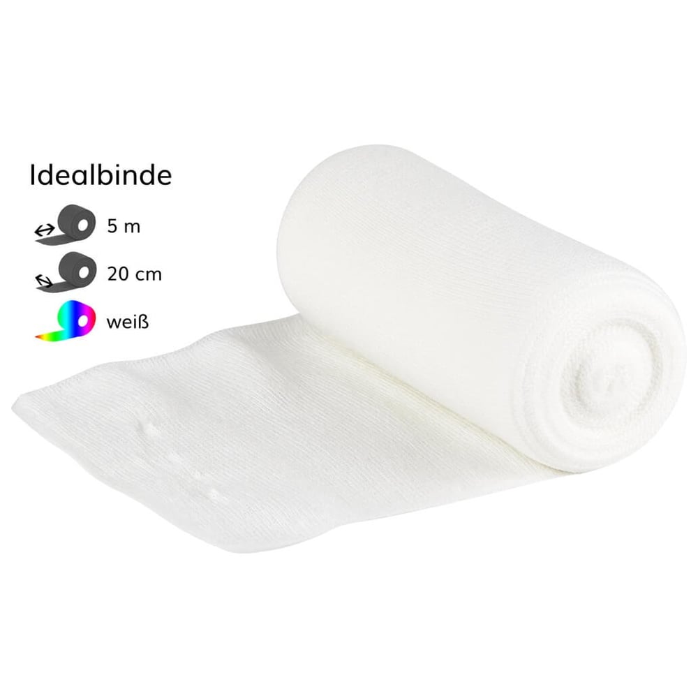LENKIDEAL Idealb.20 cmx5 m weiß o.Verbandkl.lose