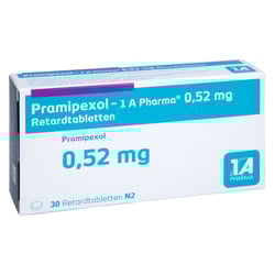 Pramipexol - 1 A Pharma 0.52 mg Retardtabletten