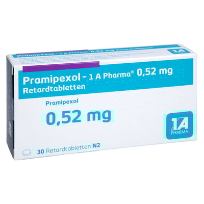 Pramipexol - 1 A Pharma 0.52 mg Retardtabletten