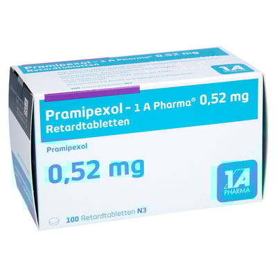 Pramipexol - 1 A Pharma 0.52 mg Retardtabletten