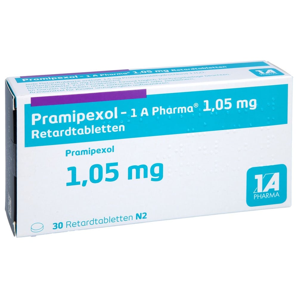 Pramipexol - 1 A Pharma 1.05 mg Retardtabletten