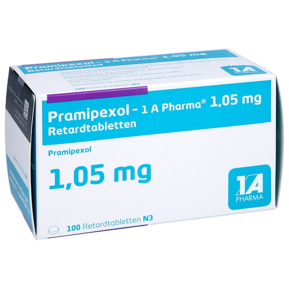 Pramipexol - 1 A Pharma 1.05 mg Retardtabletten