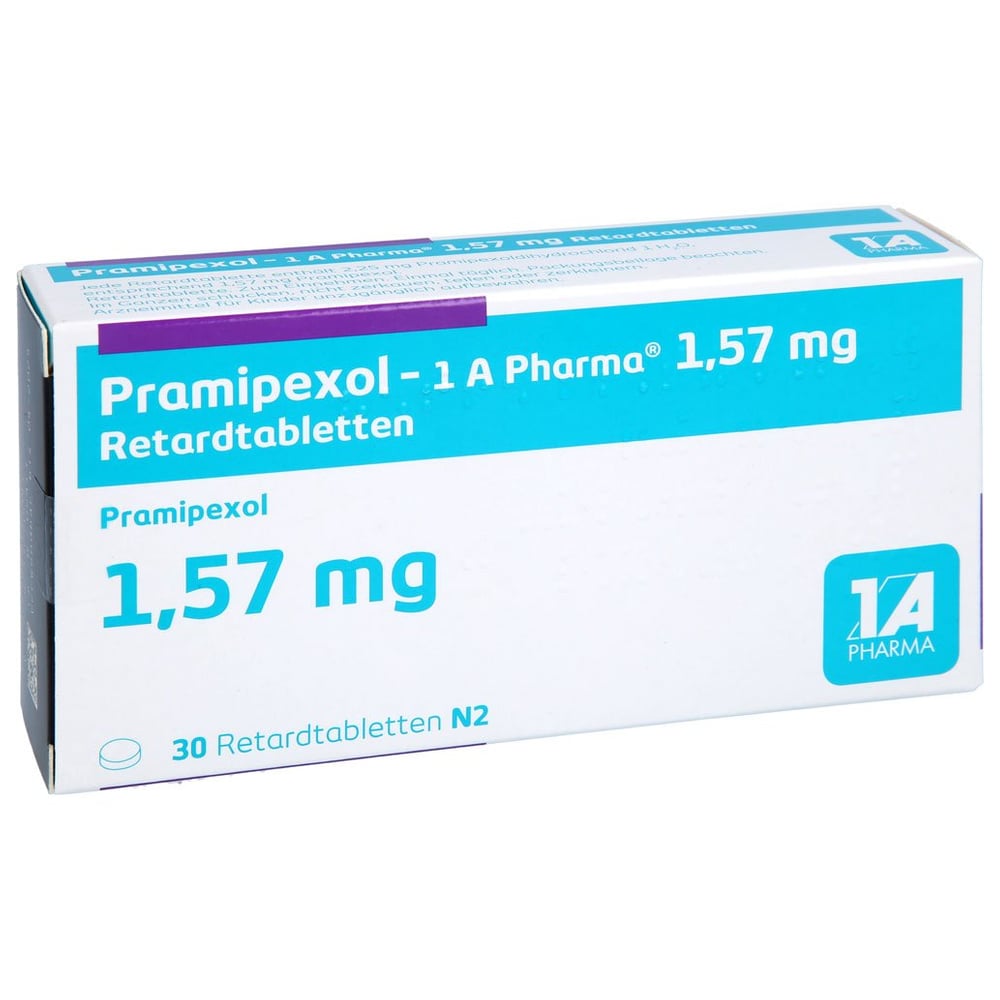 Pramipexol - 1 A Pharma 1.57 mg Retardtabletten