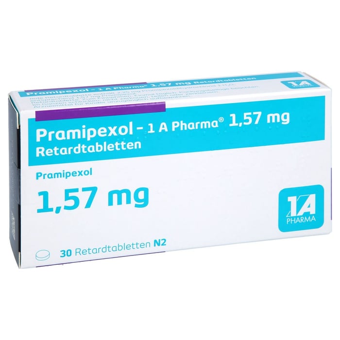 Pramipexol - 1 A Pharma 1.57 mg Retardtabletten