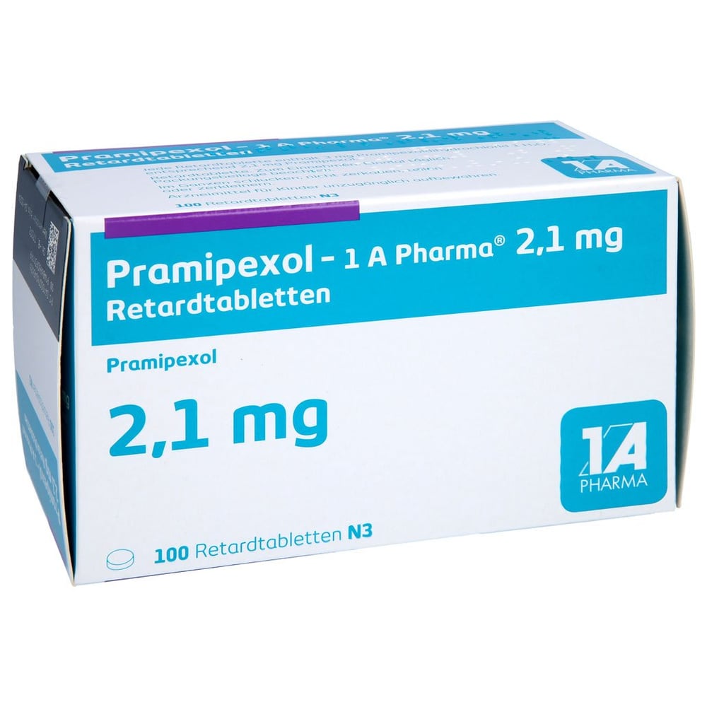Pramipexol - 1 A Pharma 2.1 mg Retardtabletten
