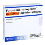 Furosemid-ratiopharm 40 mg/4 ml Injektionslösung Produktbild 1