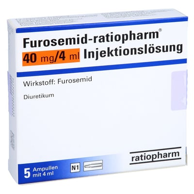 Furosemid-ratiopharm 40 mg/4 ml Injektionslösung Produktbild 1
