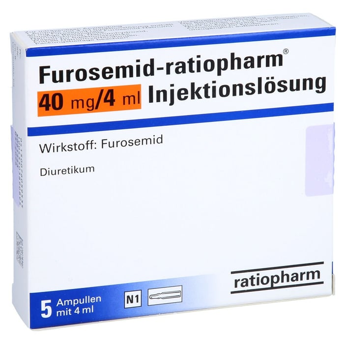 Furosemid-ratiopharm 40mg/4ml Injektionslösung