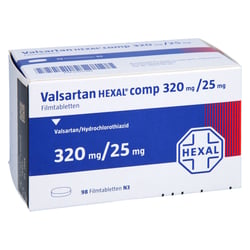 Valsartan HEXAL comp 320 mg/25 mg