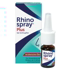 Rhinospray plus bei Schnupfen