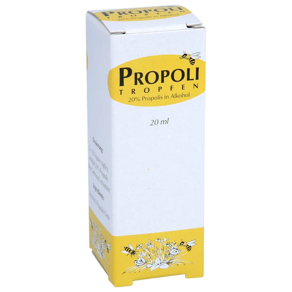 Propoli Tropfen in Alkohol