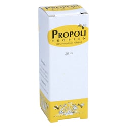 Propoli Tropfen in Alkohol