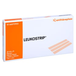 Leukostrip 6,4X102 mm Einzelbtl.