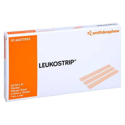 Leukostrip 6,4X102 mm Einzelbtl.
