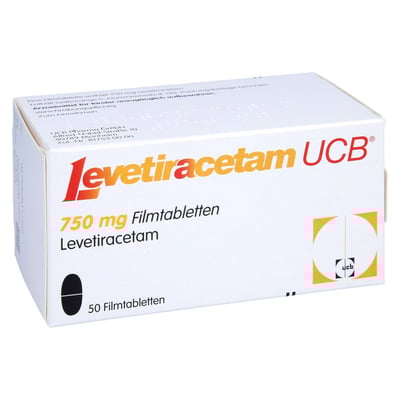 Levetiracetam UCB 750 mg
