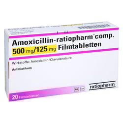 Amoxicillin-ratiopharm comp. 500 mg/125 mg