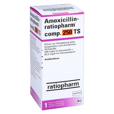 Amoxicillin-ratiopharm comp. 250 TS