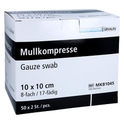 Mullkompressen steril 10cmx10 cm