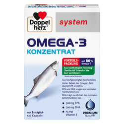 Doppelherz system Omega-3 Konzentrat