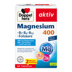 Doppelherz aktiv Magnesium 400 mg + B1 + B6 + B12 + Folsäure Produktbild 1