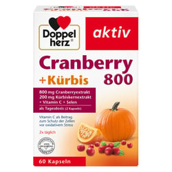 Doppelherz aktiv Cranberry + Kürbis + Vitamin C + Seelen