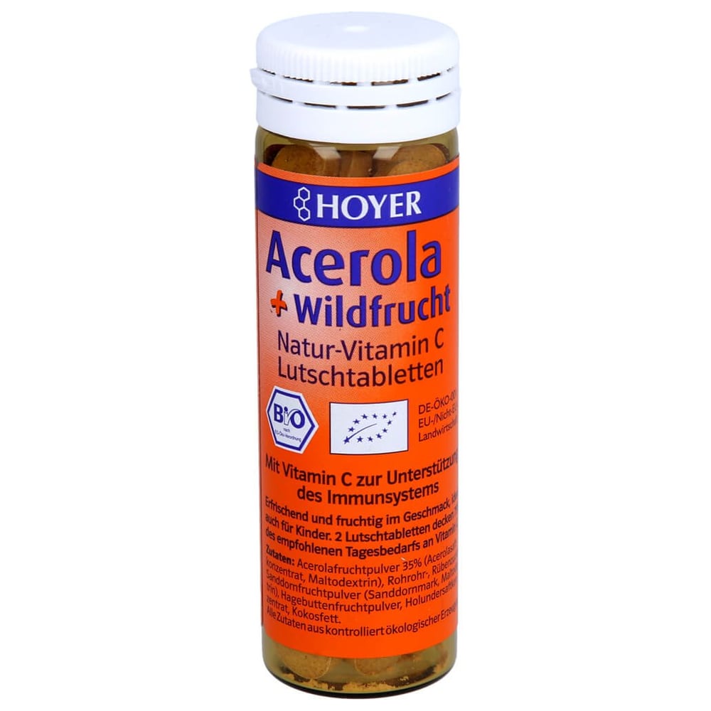 Acerola & Wildfrucht Vitamin C Lutschtabletten