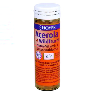 Acerola & Wildfrucht Vitamin C Lutschtabletten