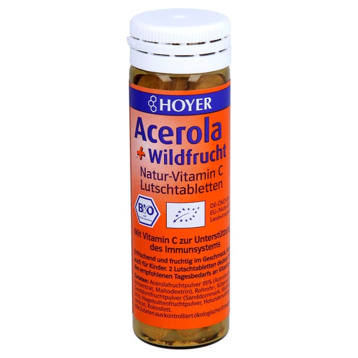 Acerola & Wildfrucht Vitamin C Lutschtabletten