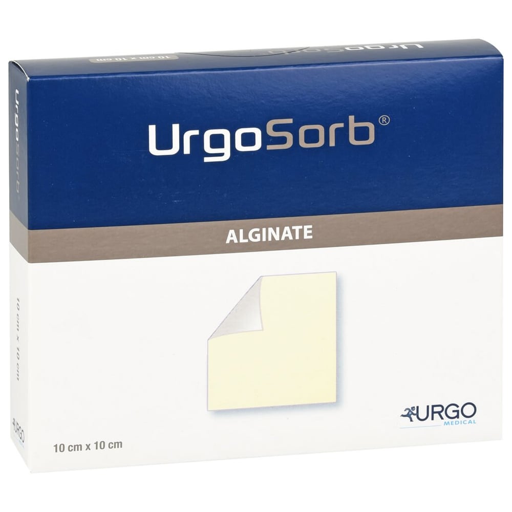 Urgosorb 10x10 cm Kompressen