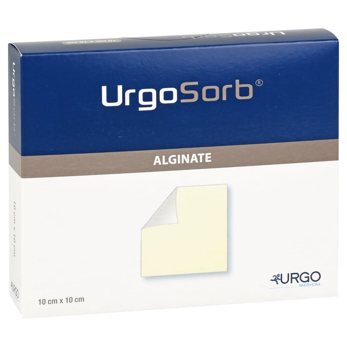 Urgosorb 10x10 cm Kompressen