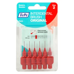 Tepe Interdentalbürste 0,5 mm rot