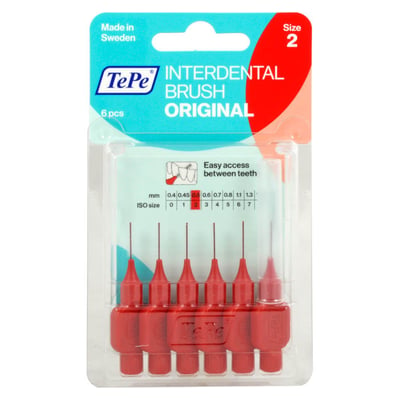 Tepe Interdentalbürste 0,5 mm rot
