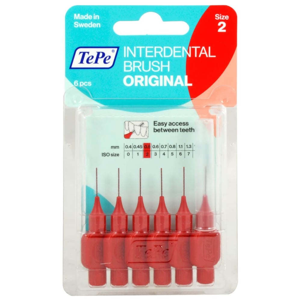 TePe Interdentalbürste 0,5mm rot