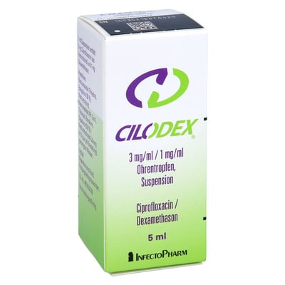 Cilodex 3 mg/ml / 1 mg/ml Produktbild 1