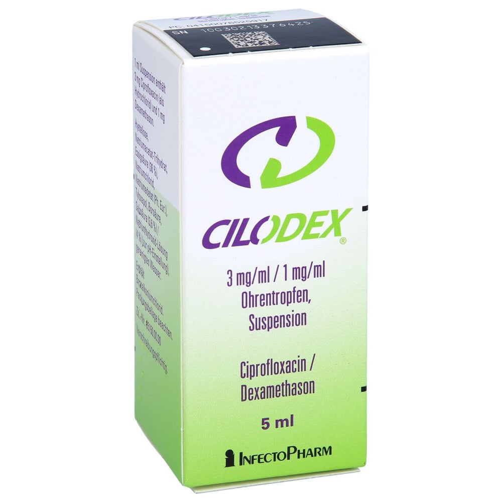 Cilodex 3mg/ml / 1mg/ml