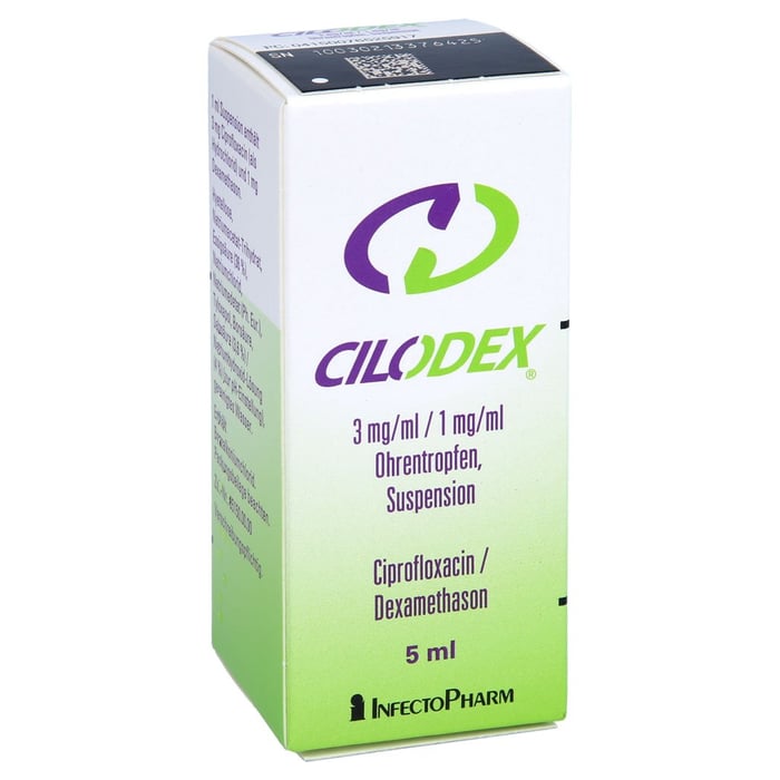 Cilodex 3mg/ml / 1mg/ml