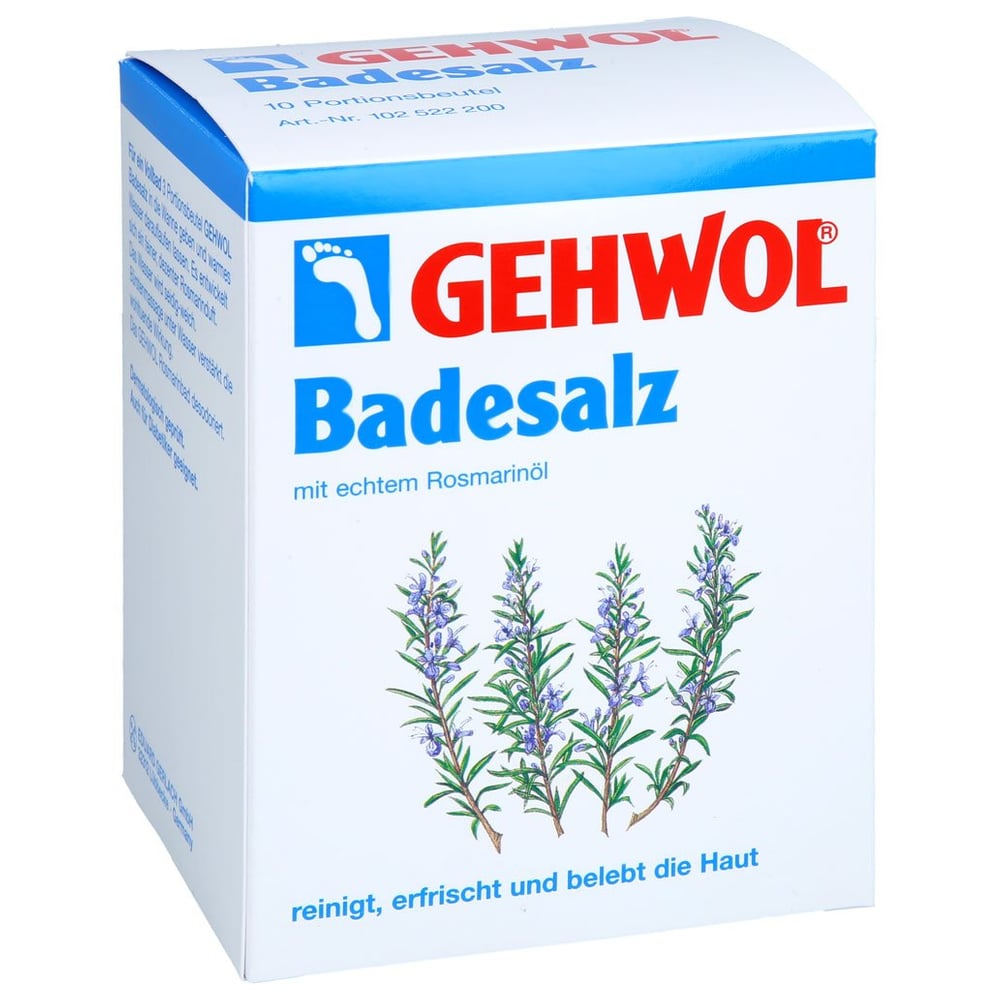 Gehwol Rosmarin Badesalz Portionsbeutel