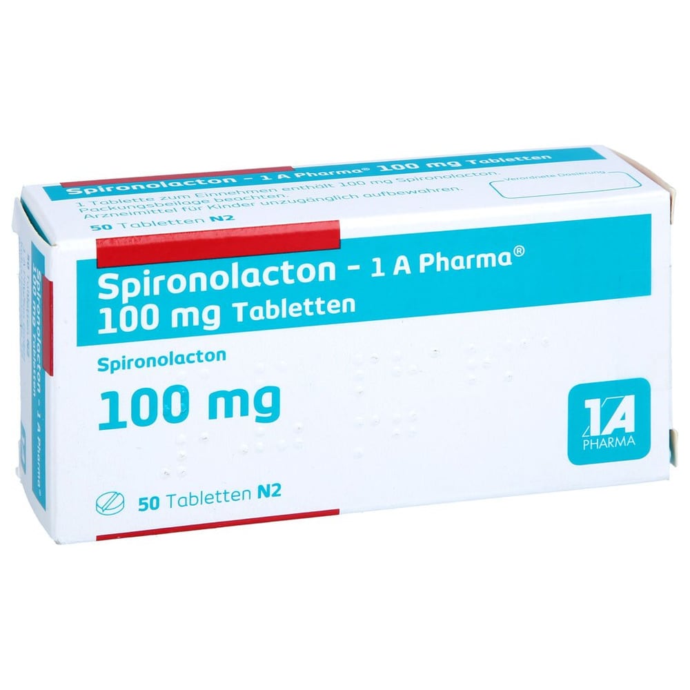 Spironolacton - 1 A Pharma 100mg Tabletten