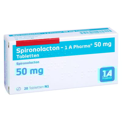 Spironolacton - 1 A Pharma 50mg Tabletten