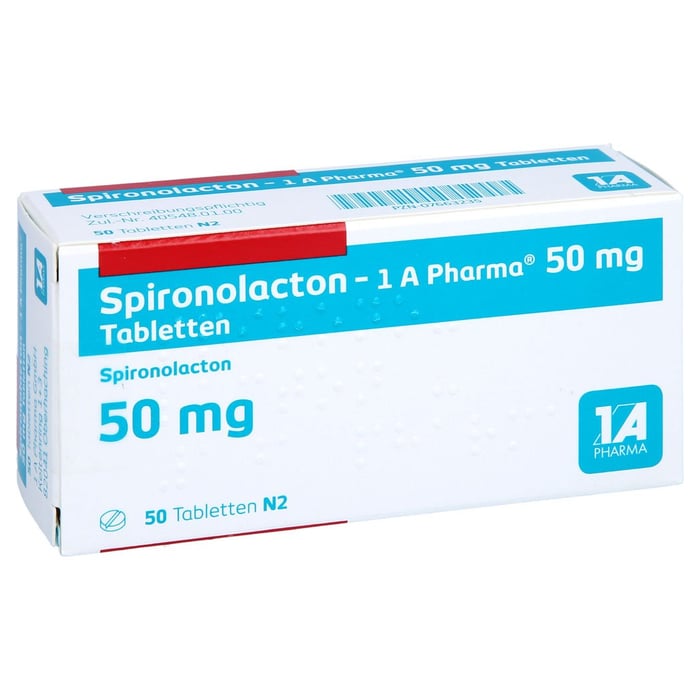 Spironolacton - 1 A Pharma 50mg Tabletten