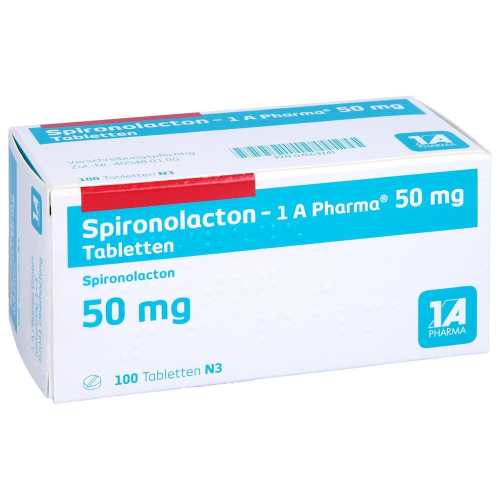 Spironolacton - 1 A Pharma 50mg Tabletten