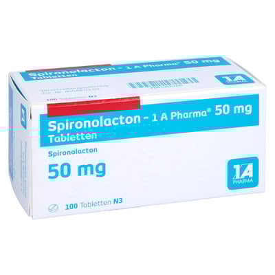 Spironolacton - 1 A Pharma 50mg Tabletten